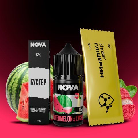 Набір NOVA 30 ml 65 mg WATERMELON LYCHEE 44430 фото