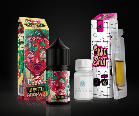 Набір In Bottle Puzzle 30 ml 50 mg Cherry Juice 002433 фото
