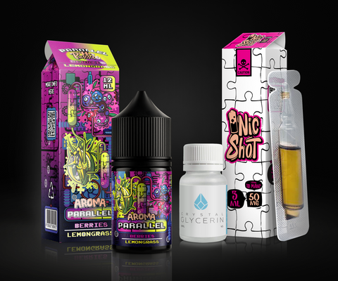 Набір In Bottle Parallel Puzzle 30 ml 50 mg Berries Lemongrass 002833 фото