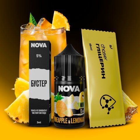 Набір NOVA 30 ml 65 mg PINEAPPLE LEMONADE 44424 фото