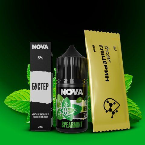 Набір NOVA 30 ml 65 mg SPEARMINT 44426 фото