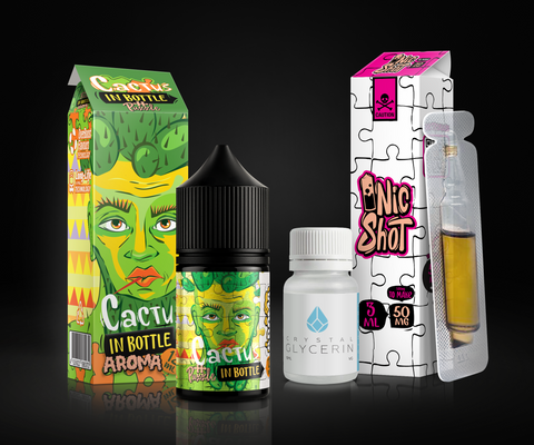Набір In Bottle Puzzle 30 ml 50 mg Cactus 001633 фото