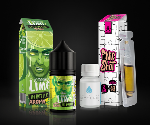 Набір In Bottle Puzzle 30 ml 50 mg Lime Lemonade 001133 фото