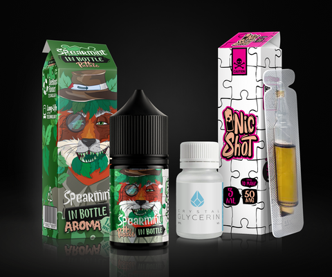 Набір In Bottle Puzzle 30 ml 50 mg Spearmint 001933 фото