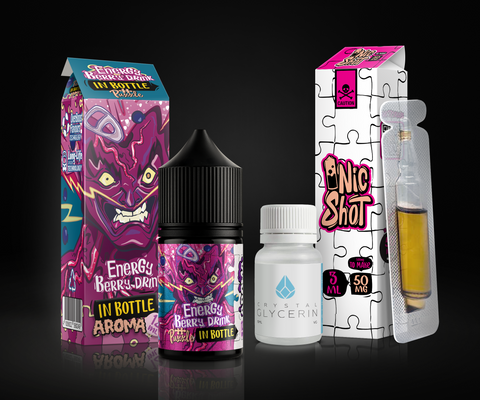 Набір In Bottle Puzzle 30 ml 50 mg Energy Berry Drink 002033 фото
